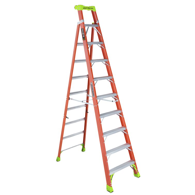 10 foot aluminum store step ladder